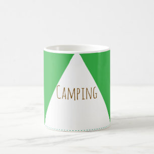 Café Caneca de Camping Verde