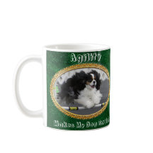 Caneca de Cão de Agilidade Cavalier Sorridente