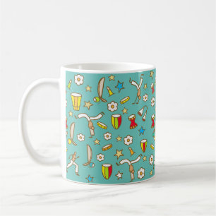 Café Caneca de capoeira para crianças