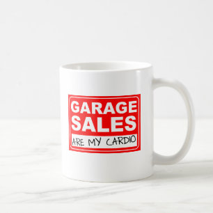 Café Caneca de Cardio de Venda de Garagem