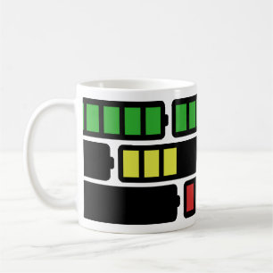 Café Caneca de carregamento da bateria