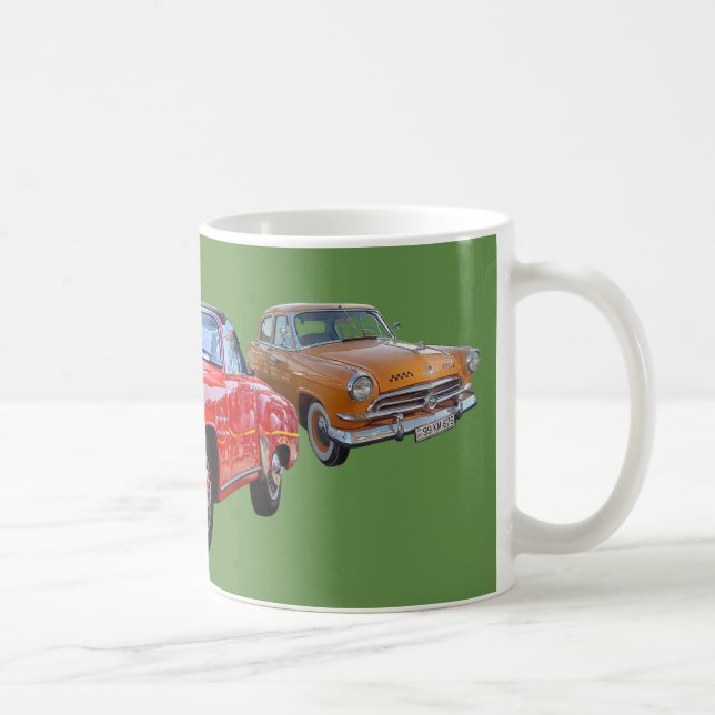 Café Caneca de Carros Antigos Nº1 (Direita)