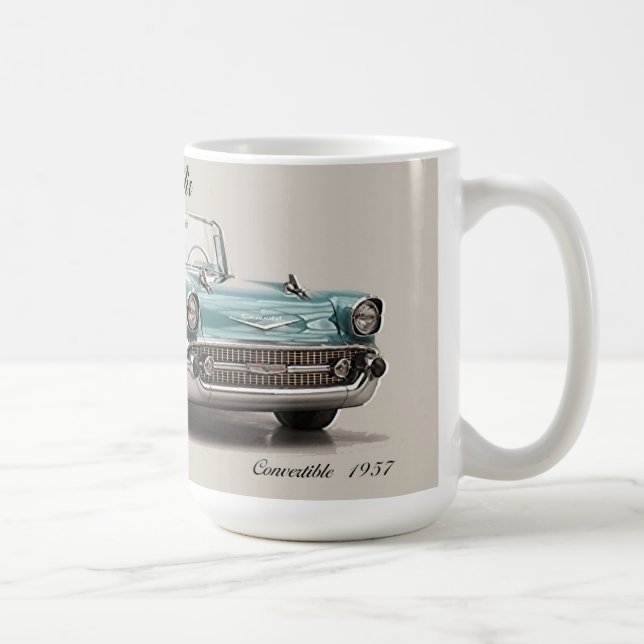 Café Caneca de carros clássicos (Direita)