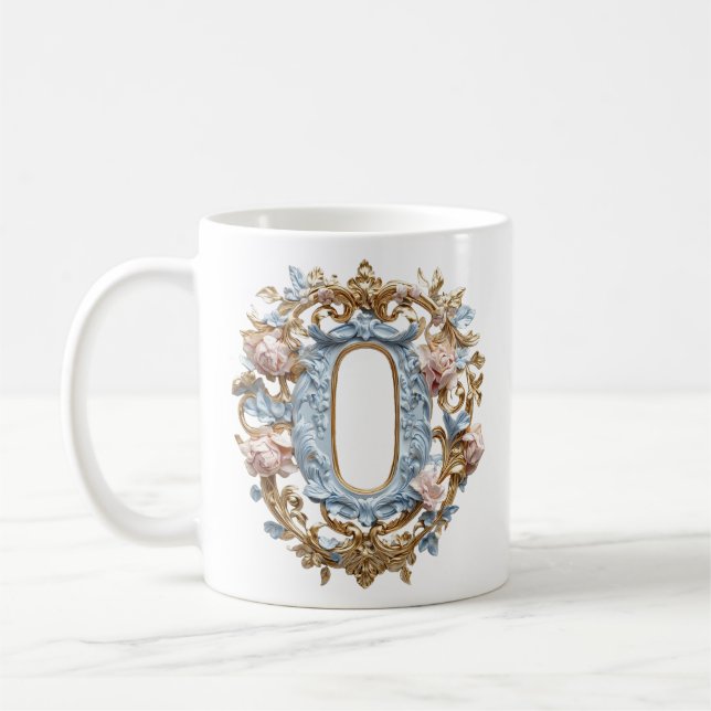 Café Caneca de Carta 'O' Barroca para uma Princesa do C (Esquerda)