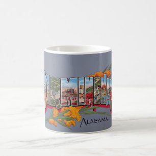 Café Caneca de cartão-postal antigo de Birmingham AL