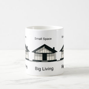 Café Caneca de Casa Pequena Moderna Pequeno Espaço Gran