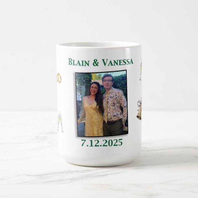 Café Caneca de casamento de Blain (Centro)