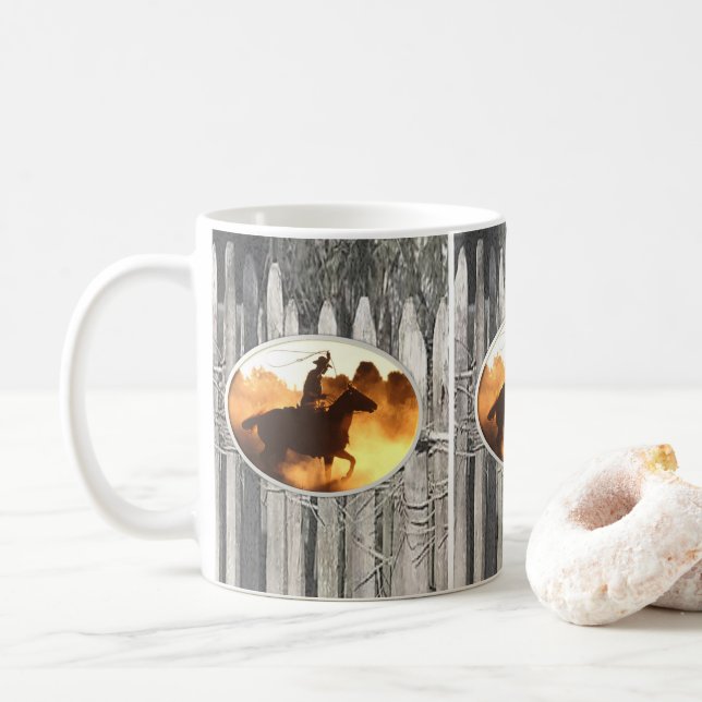 Café Caneca de Cavalo (Com Donut)