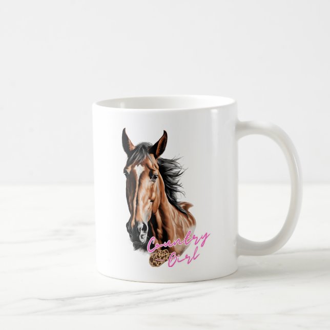 Café Caneca de Cavalo de Campo (Direita)