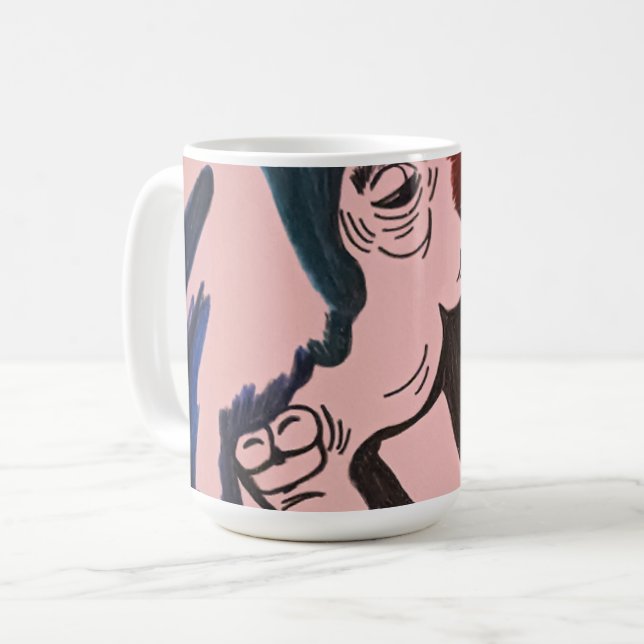 Café Caneca de Cavalo Mágico (Frente Esquerda)