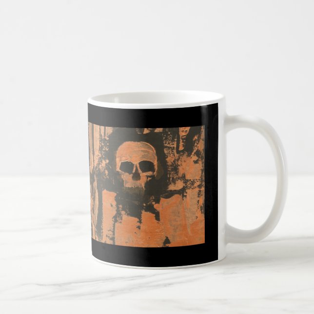 Café Caneca de Caveira de Cobre (Direita)