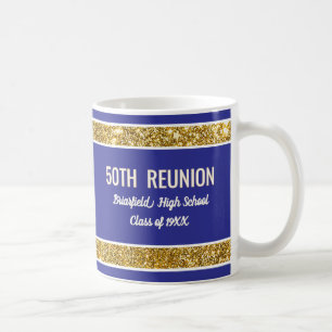 Café Caneca de Celebração de Reunião de 50 Anos Persona