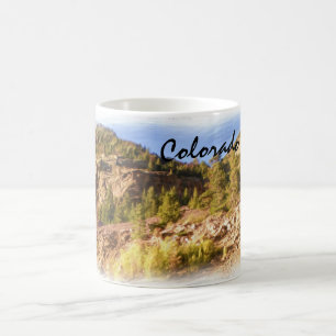 Café Caneca de cenário do Colorado
