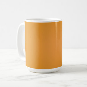 Café Caneca de cerâmica branca com uma faixa laranja só