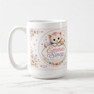 Café Caneca de Cerâmica com Logotipo Emma Sincy