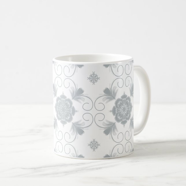 Café Caneca de Cerâmica Flora Royale (Frente Esquerda)