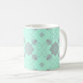 Café Caneca de Cerâmica Flora Royale