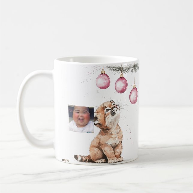 Café Caneca de cerâmica fosca 11oz Cougar (Esquerda)