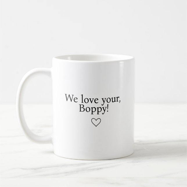 Café Caneca de Cerâmica Personalizada com Nome e Data,  (Esquerda)