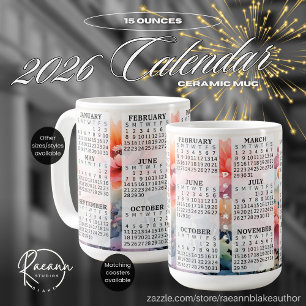 Café Caneca de Cerâmica Personalizada de 15 oz. com Cal