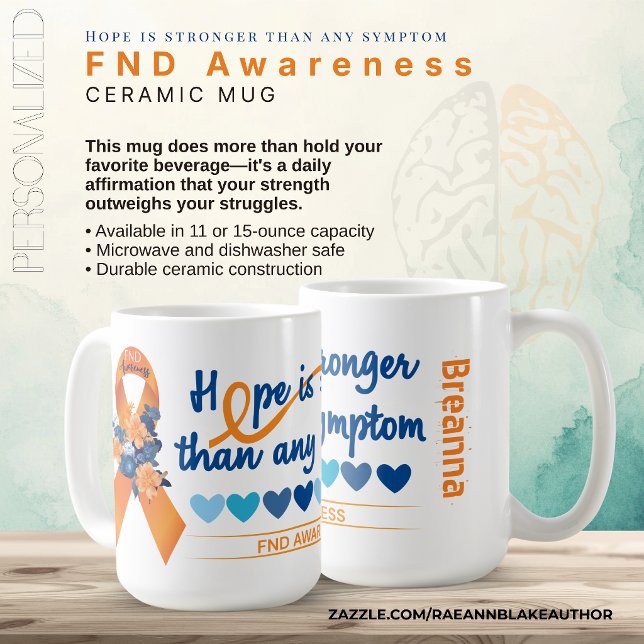 Café Caneca de Cerâmica Personalizada de Conscientizaçã (Criador carregado)