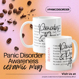 Café Caneca de Cerâmica Personalizada de Conscientizaçã