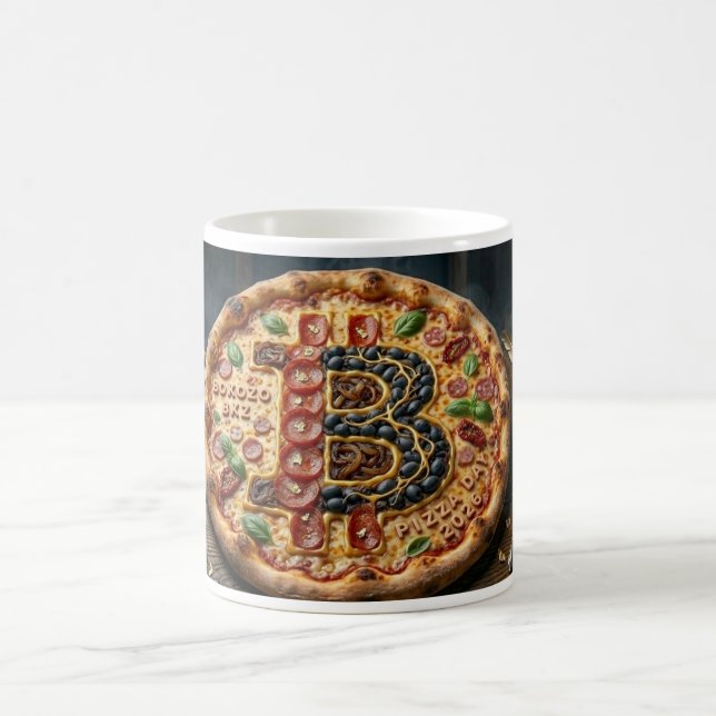 Café Caneca de Cerâmica Premium "To The Moon" Bitcoin P (Centro)