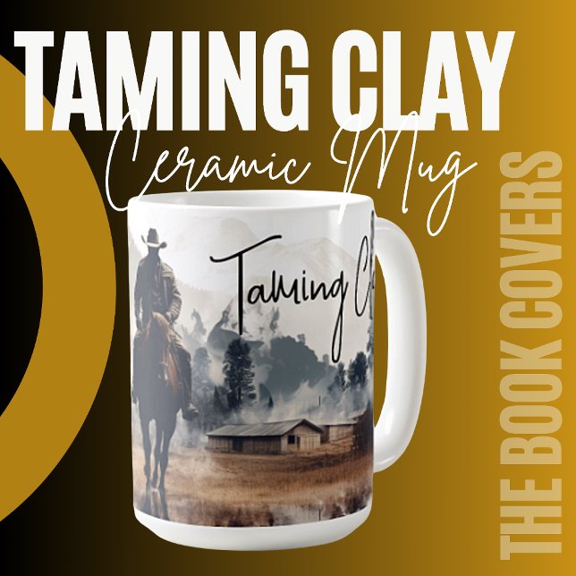 Café Caneca de Cerâmica 'Raeann Blake's Taming Clay' (Criador carregado)