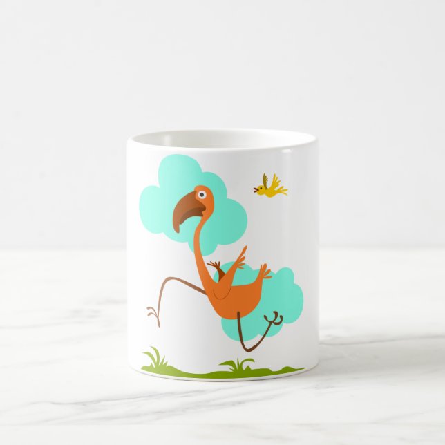 Café Caneca de Cerâmica Run Birdie Run (Centro)