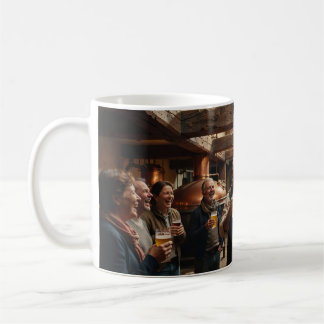 Café Caneca de Cervejaria Belga Alegria e Riso
