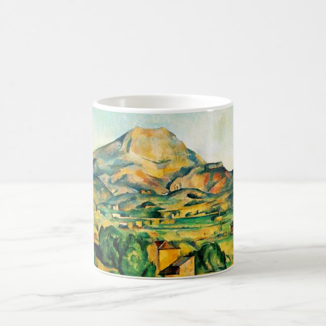 Café Caneca de Cezanne Mont Sainte-Victoire (Centro)