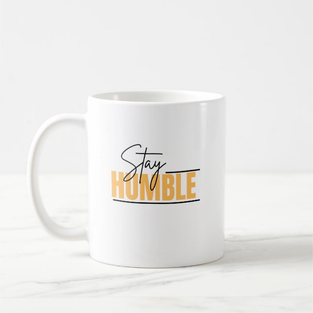 Café Caneca de Chá Branca Com Design Impresso (Esquerda)