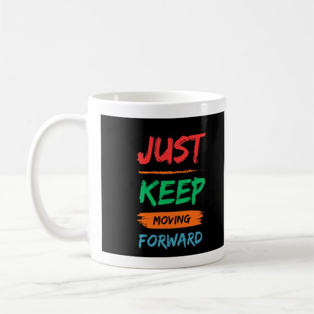 Café caneca de chá sem nunca desistir (Esquerda)