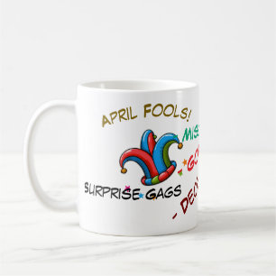 Café Caneca de Chapéu de Bobo do Dia da Mentira, Caneca