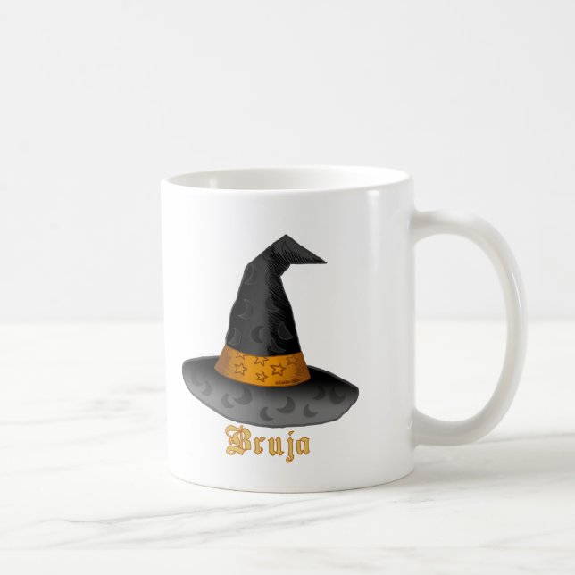 Café caneca de chapéu de bruxa Bruja (Direita)