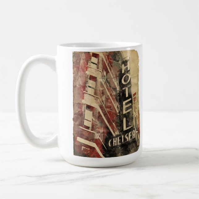 Café Caneca de Chelsea NYC do hotel (Esquerda)