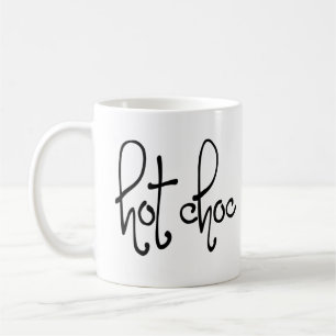 Café caneca de chocolate quente "choc"