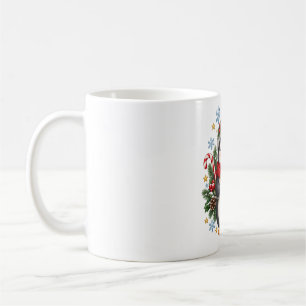 Café Caneca de Chocolate Quente de Pinguim de Natal Fof
