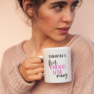 Café Caneca de Chocolate Quente Personalizada