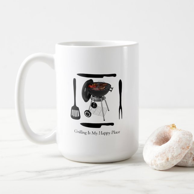 Café Caneca de Churrasco (Com Donut)