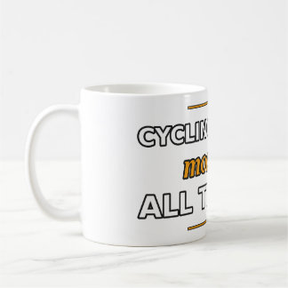 Café Caneca de Ciclismo Subindo, Resmungando pelo Camin