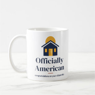 Café Caneca de Cidadania Oficial Americana