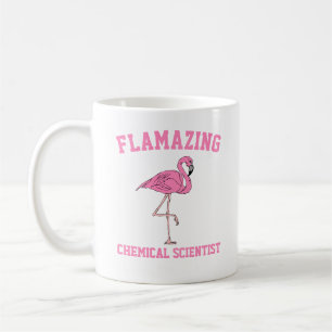 Café Caneca de Cientista Químico Flamazing