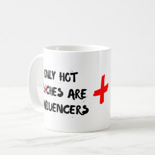 Café Caneca de Citação Engraçada de Influenciador Prese
