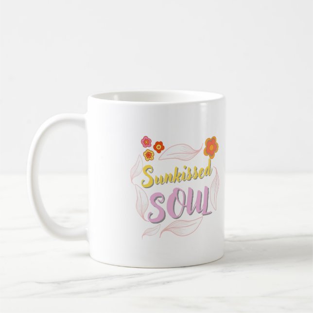 Café Caneca de Citação Estética (Esquerda)