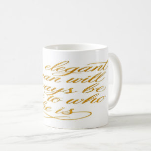 Café Caneca de Citação Motivacional para Mulheres
