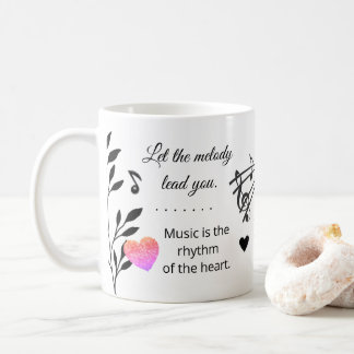 Café Caneca de Citação Musical Inspiradora – Música & C