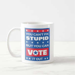 Café Caneca de Citação Política Engraçada