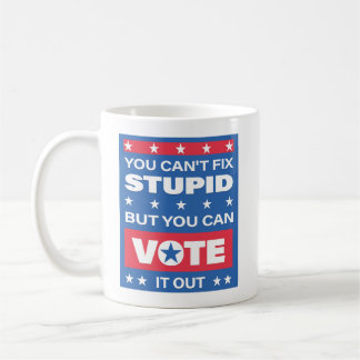 Café Caneca de Citação Política Engraçada