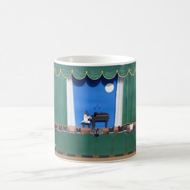 Café Caneca de Claude De Pawsy Escocês Terrier (Centro)